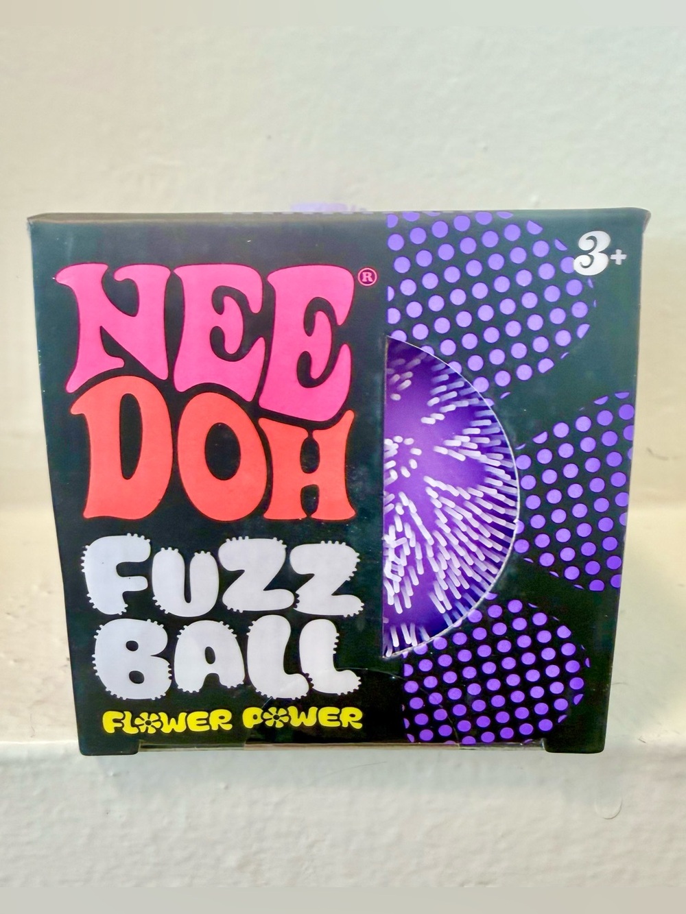 NEW! 100% AUTHENTIC Schylling Needoh NEE DOH Fuzz Ball FLOWER POWER!
